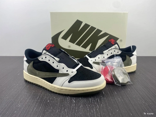 Rep TBK Olive Air Scott WMNS Jordan Travis x 1 Low OG DZ4137-106 0811